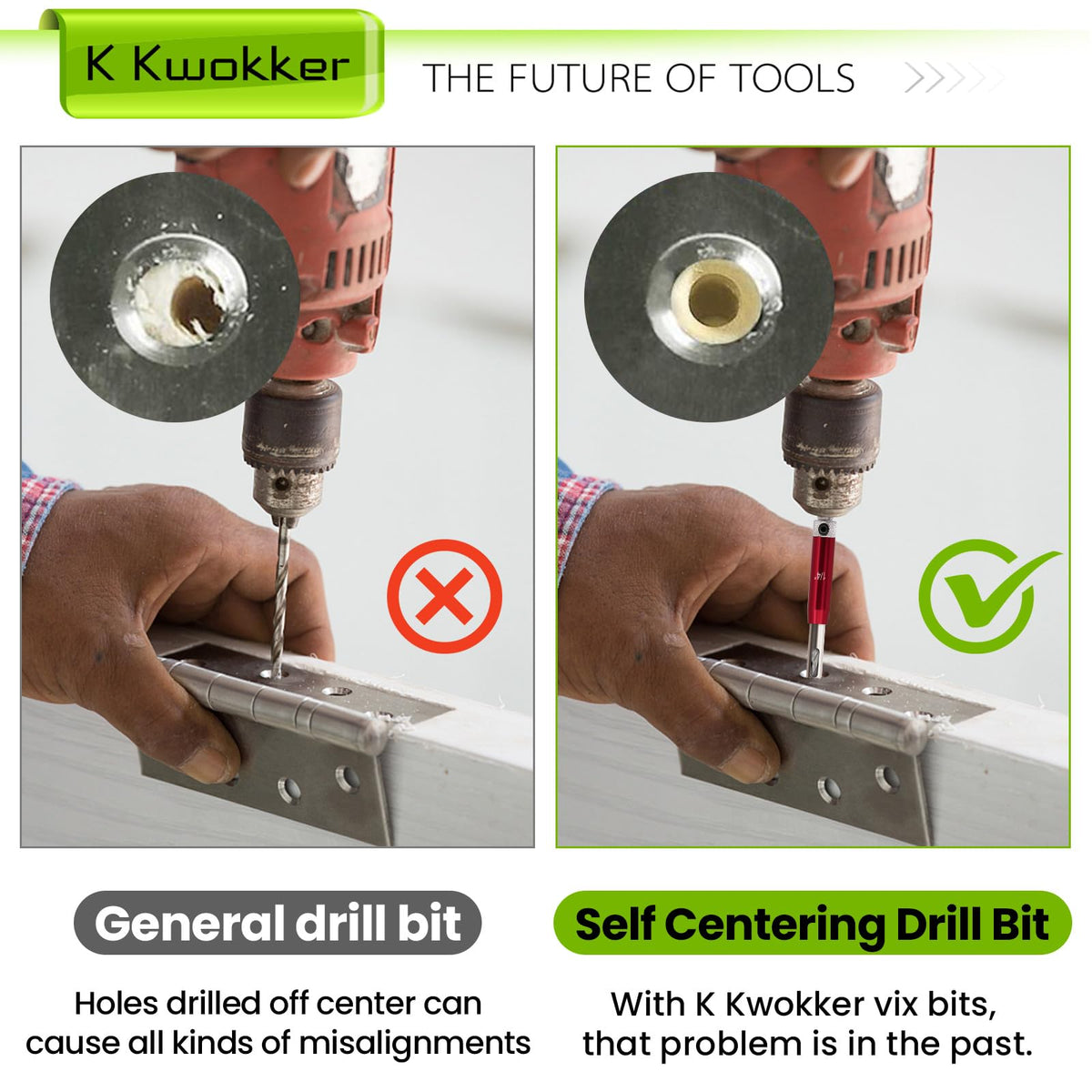 K Kwokker VIX bit 5-mm for precise bore sizes