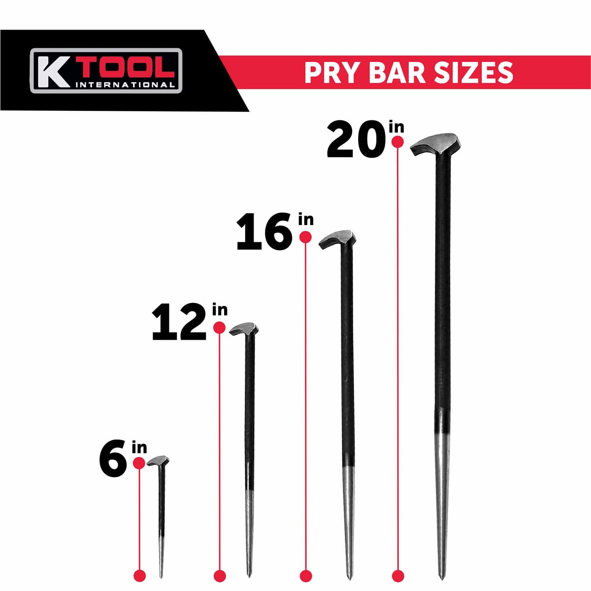K Tool International 71600 foam display carton for organized shop presentation.