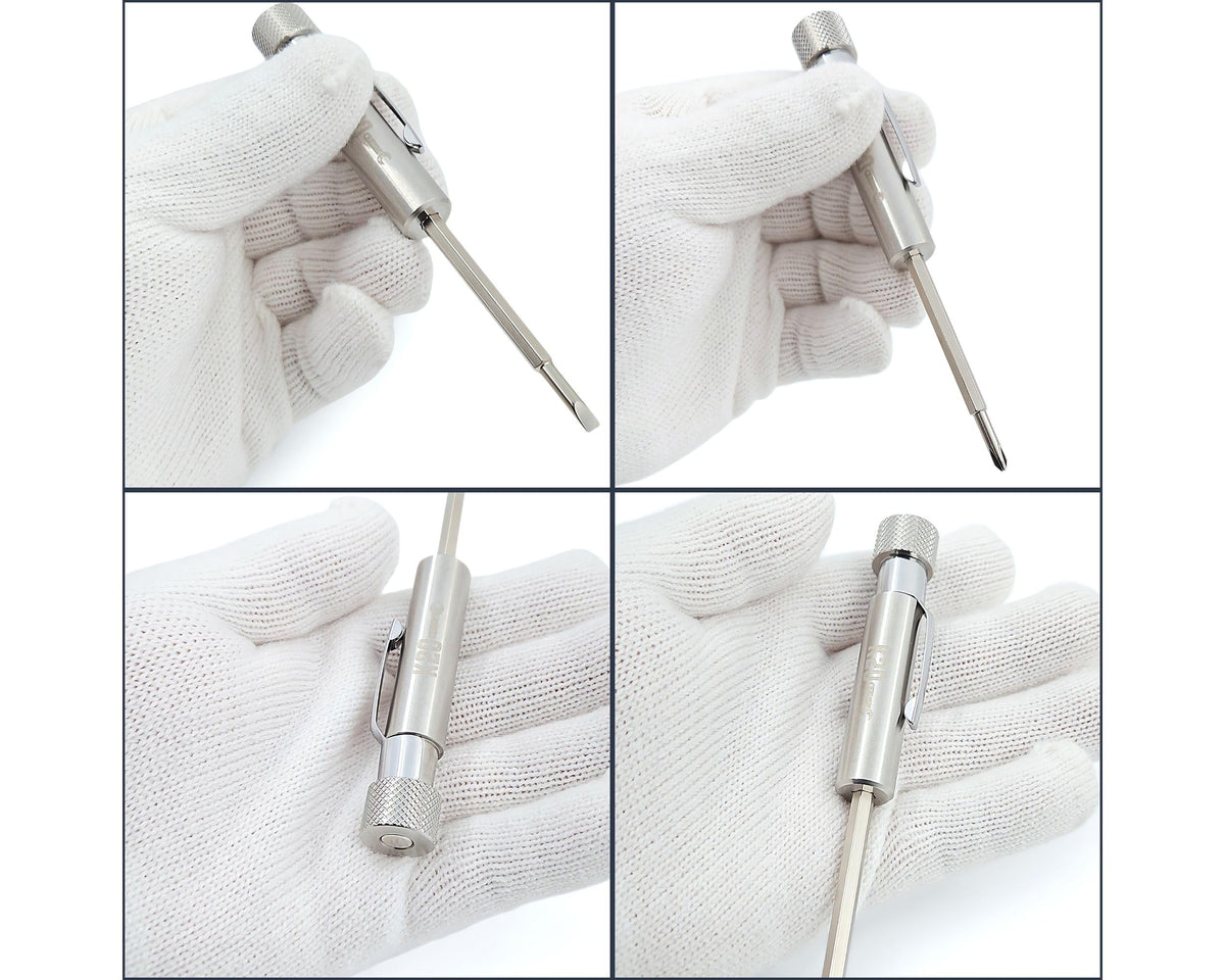 K20 Tools pocket screwdriver clip-enabled design for secure carry