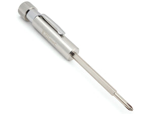 K20 Tools pocket screwdriver with clip-magnet enables quick screw access
