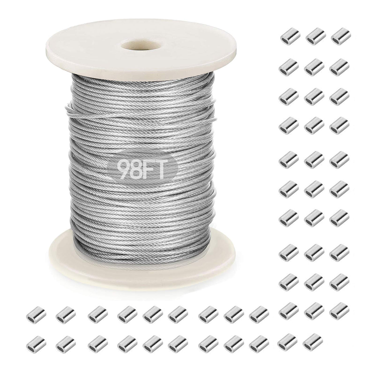 KABB picture hanging wire coil 30m for versatile indoor framing.