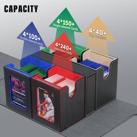 Kabinka card deck box dice-tray keeps dice and tokens organized for quick setup.