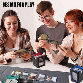 Kabinka double-sleeved card-storage fits robust MTG decks without crowding.
