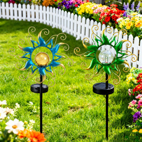 Kacux outdoor IP65 glass-metal light stands up to rain and dust