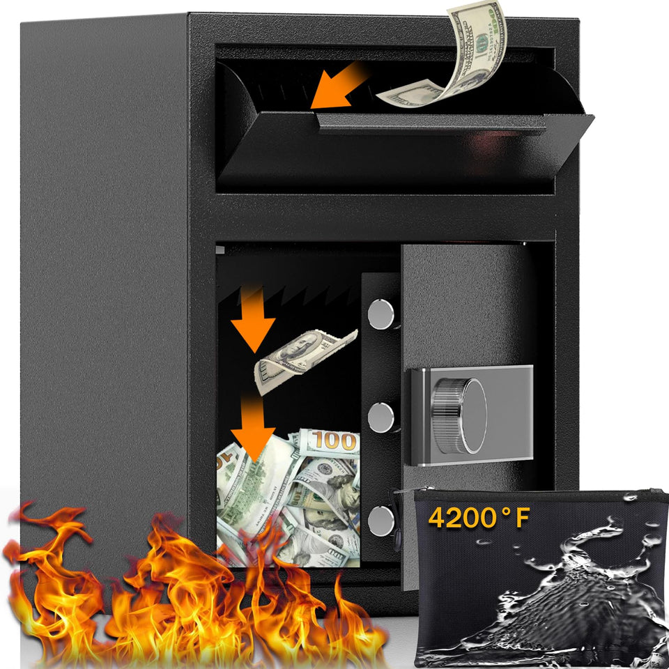 KAER 2.0 CUB front view showing secure deposit entry for quick cash drops.