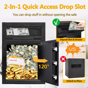 KAER depository safe digital keypad provides quick, secure entry
