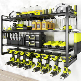 KAFAHOM wall-mounted rack saves space and improves workflow.
