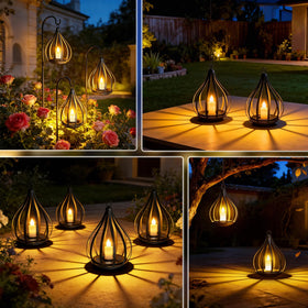 KagoLing outdoor lantern IP65 build withstands rain and sun.