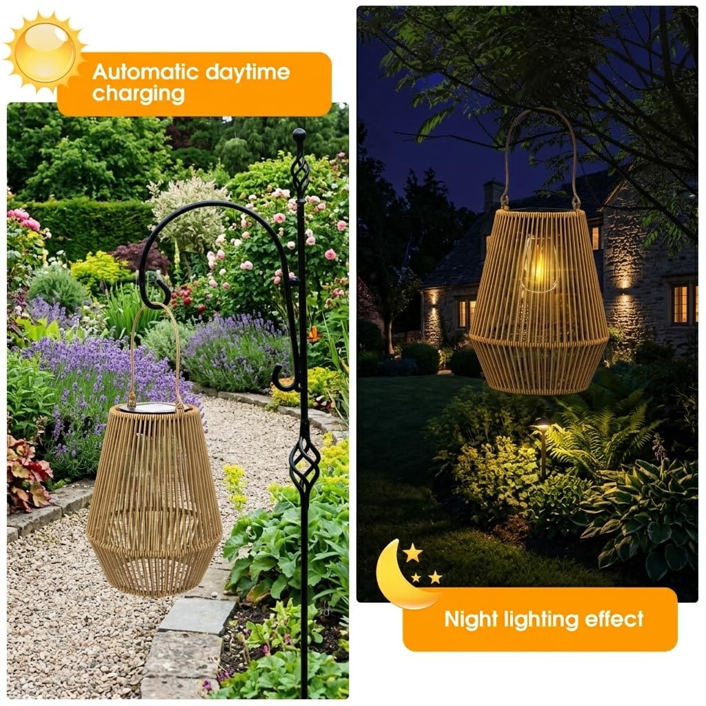 KagoLing solar lanterns garden-decor create cozy ambience for outdoor gatherings