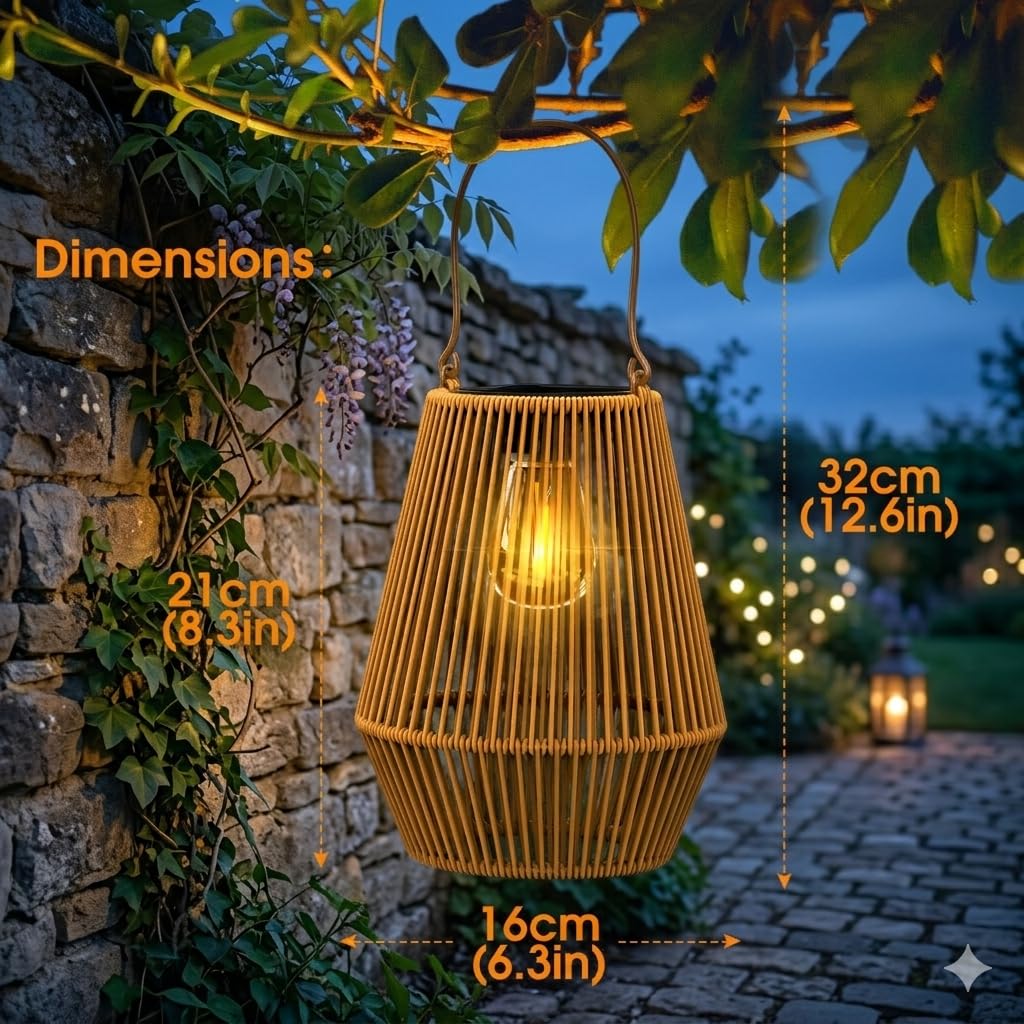 KagoLing solar-lantern-table-top-display sits charmingly on decks for evening gatherings