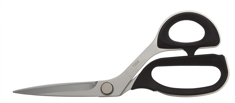 Kai 7205 professional shears for thick fabrics with sharp edge and fatigue-free cutting