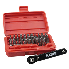 KAIFNT K403 torx bits in case organized for quick repairs.