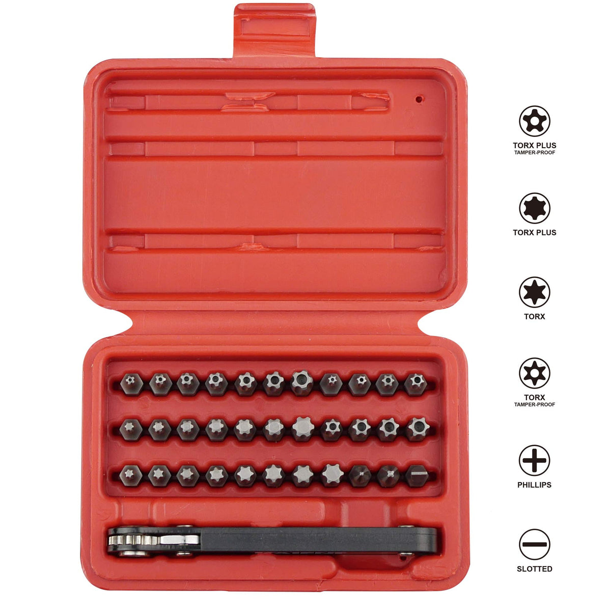 KAIFNT K403 chrome vanadium bits built for durability.