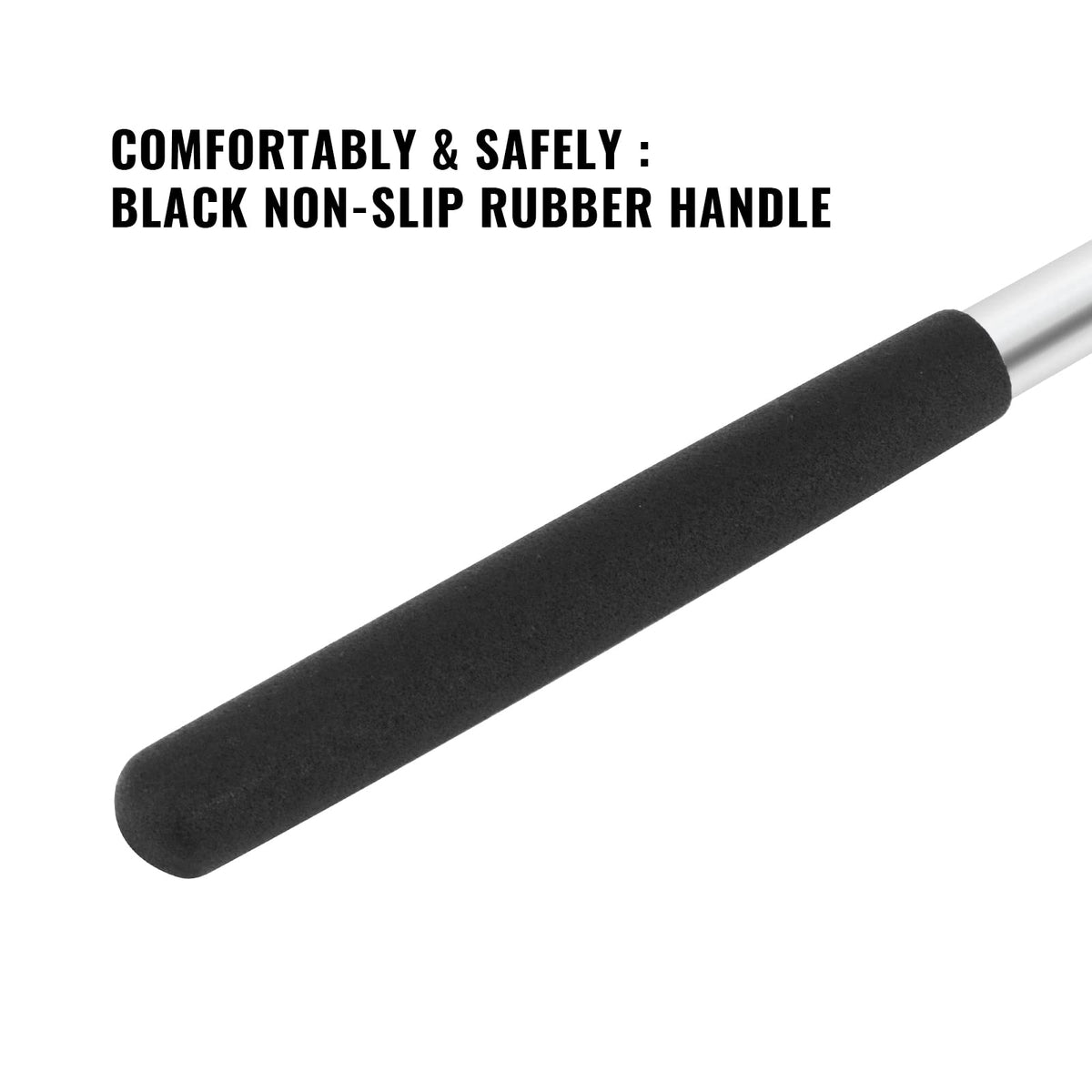KaiMinDogz black non-slip handle enhances control and safety.