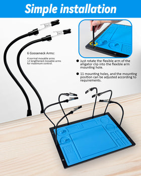 Kaisi Helping Hands insulated clips protect delicate surfaces from scratches