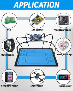 Kaisi Helping Hands versatile kit supports jewelry making and electronics repair