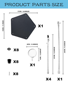 Kaisiking Helping Hands complete kit for electronics and jewelry projects, enabling steady, precise work.