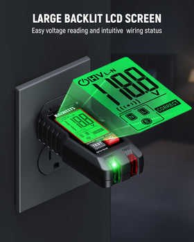 KAIWEETS compact design fits tight spaces during on-site inspections.