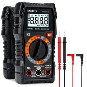 KAIWEETS digital multimeter front view for accurate measurements in any setup