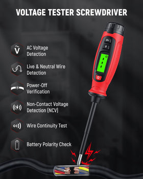KAIWEETS KTS01 non-contact detector signals live wires before contact.