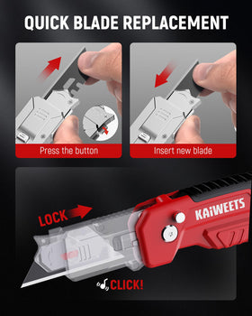 KAIWEETS three-angle locking system enabling versatile cutting angles.