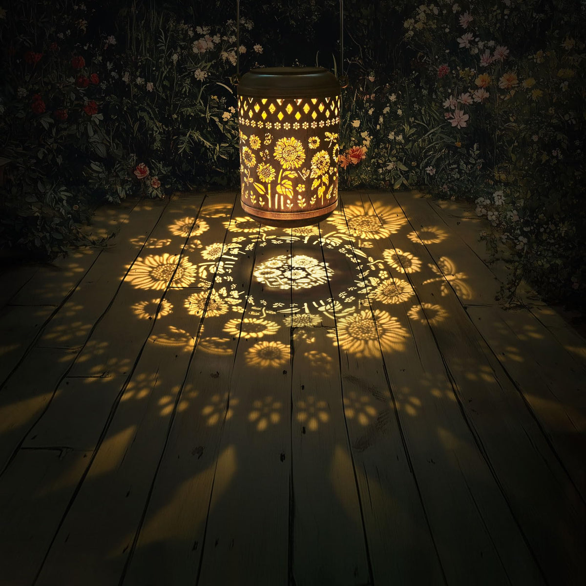 Kaixoxin bronze decorative lanterns; elegant ambiance for patios, balconies, and entryways.