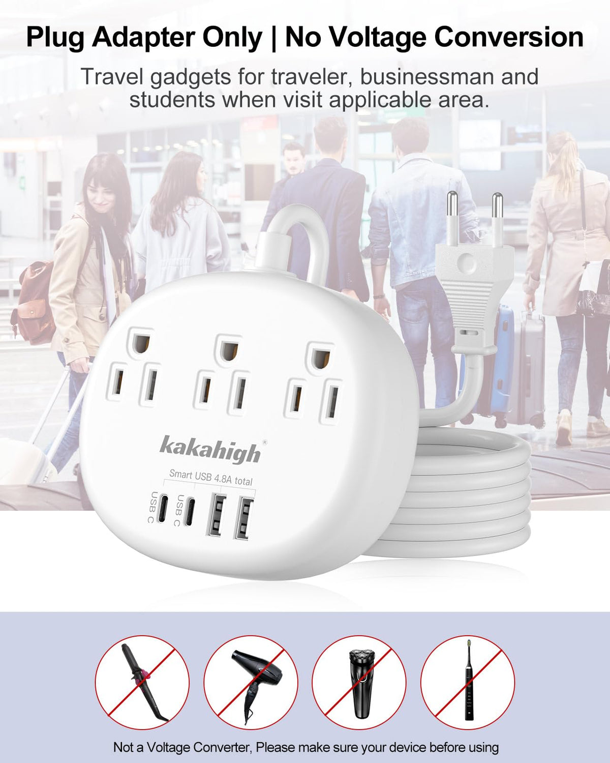 kakahigh USB-C ports delivering fast charging on the go