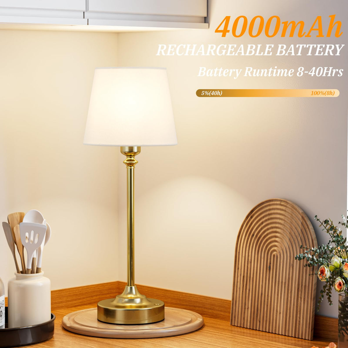 Kakanuo 3000K dimmable LED bulb for cozy ambiance