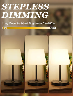 Kakanuo 4000mAh battery-powered lamp, ready for evenings outdoors.