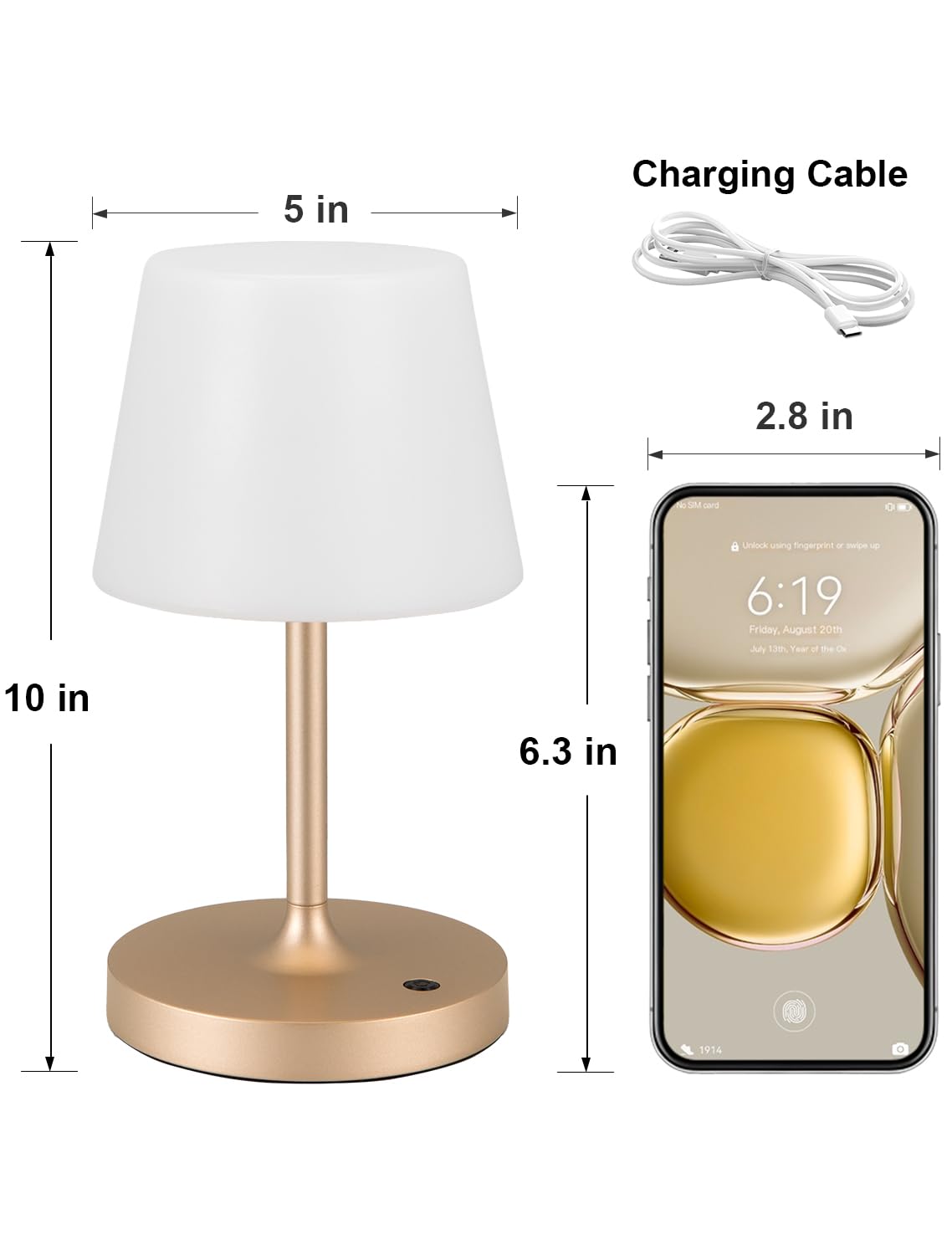 Bathroom Kakanuo lamp with IP54 waterproof protection