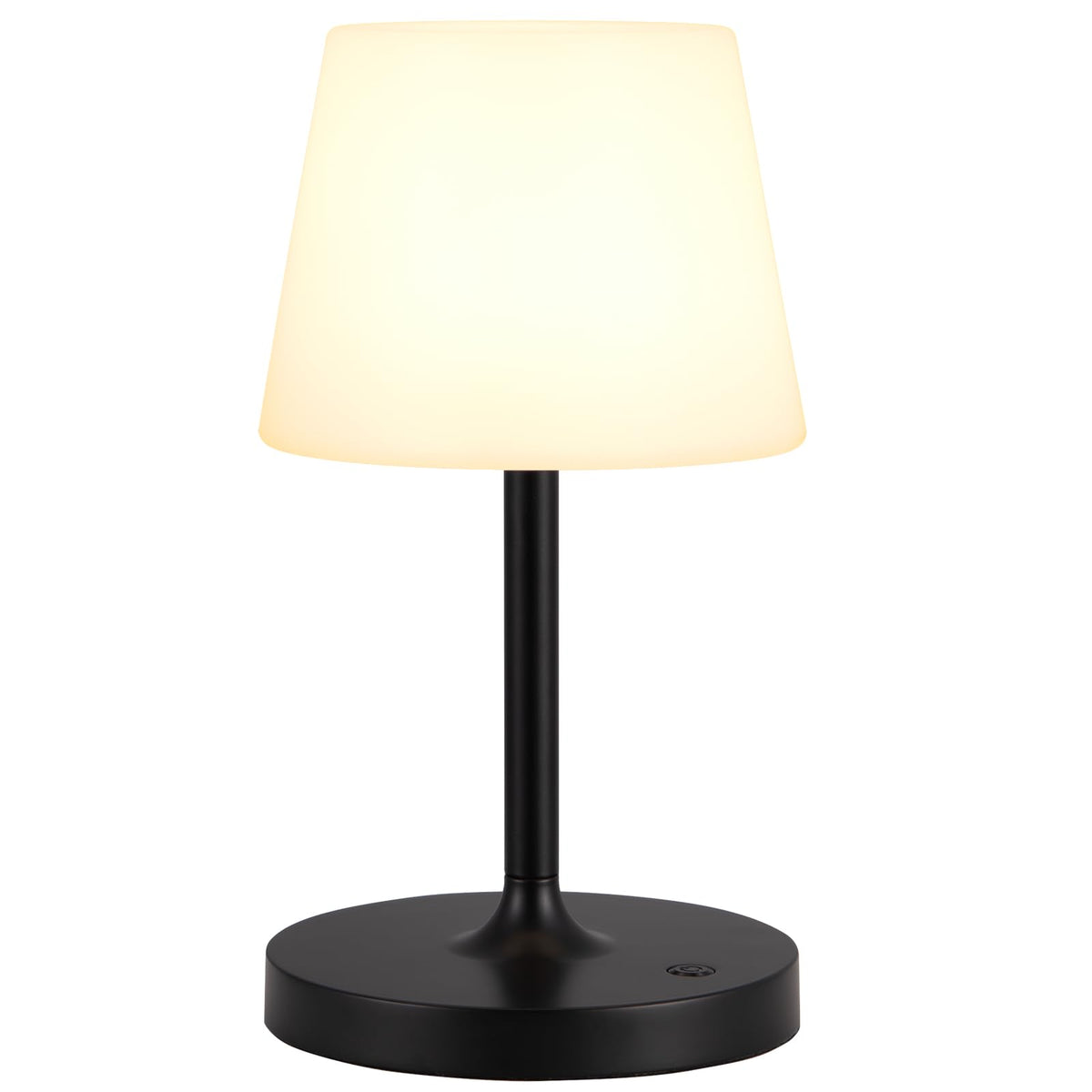 Kakanuo compact shower lamp on shelf for quick access.