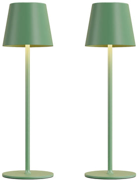Kakanuo cordless table lamp dining setup with cozy ambient lighting.
