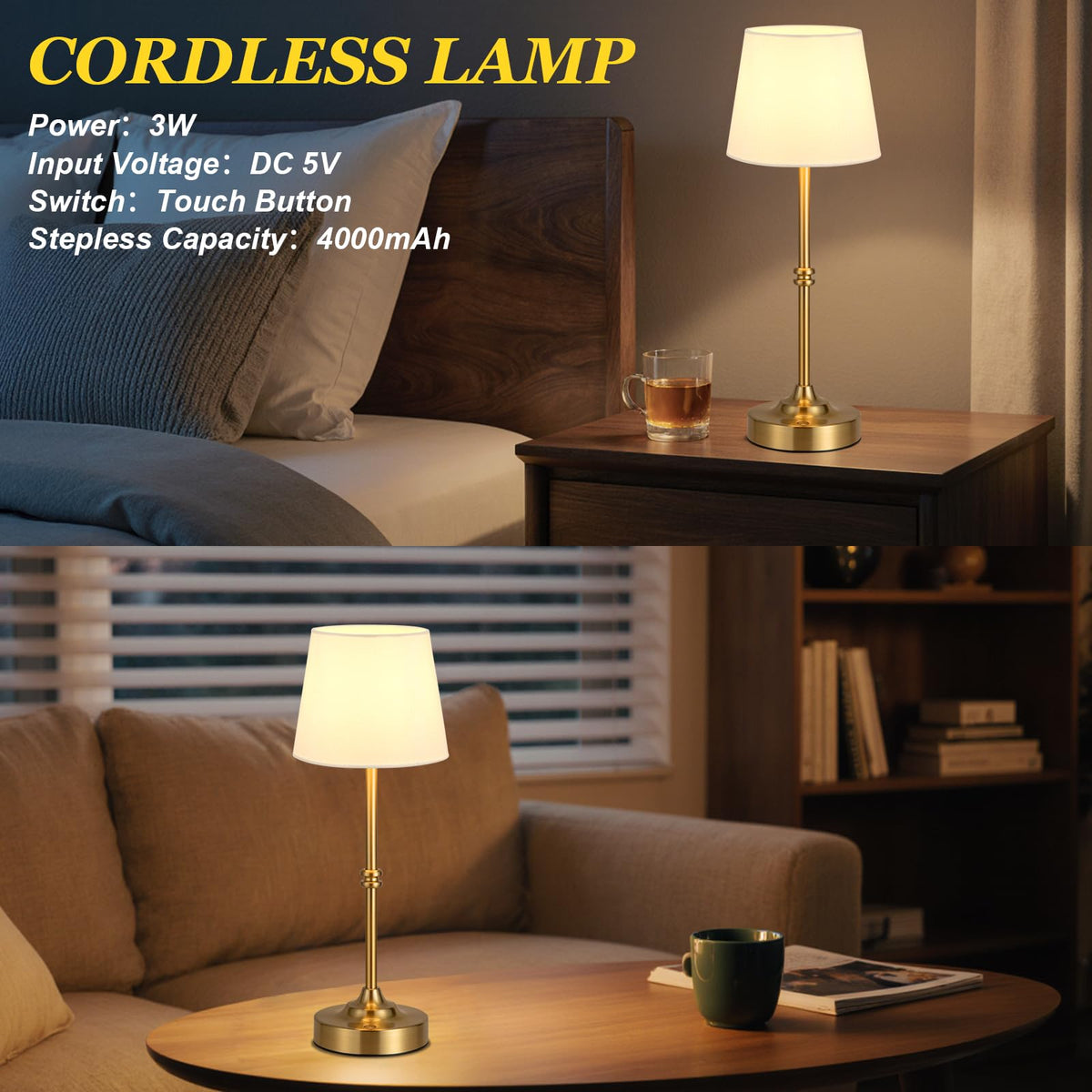 Kakanuo touch dimming highlights seamless control at your fingertips.