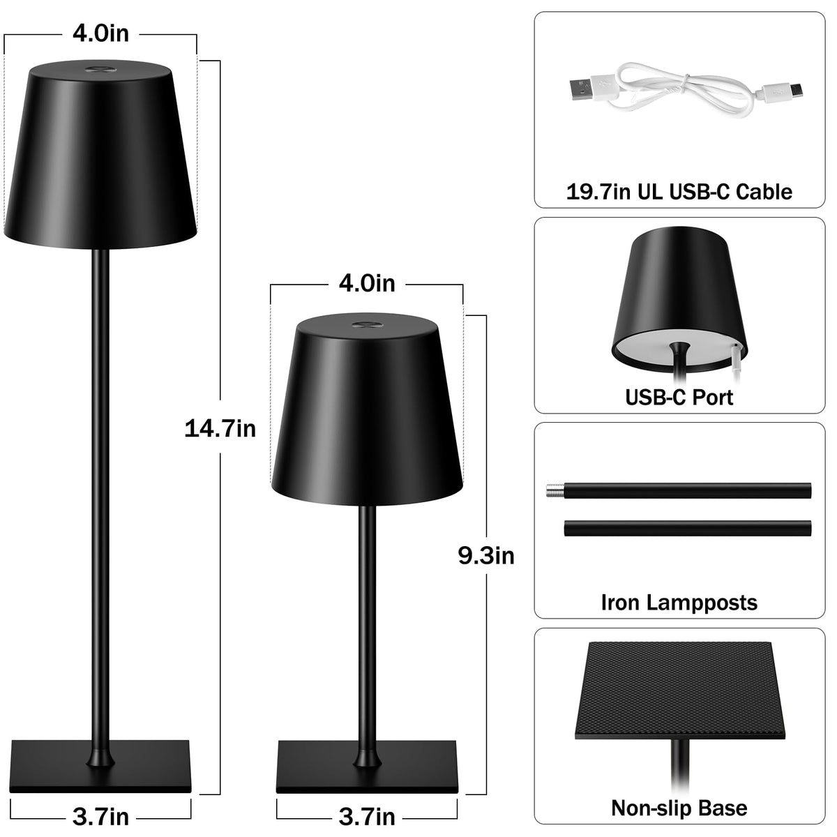 Kakanuo downward-beam table lamp delivers glare-free, focused lighting for reading or dining.