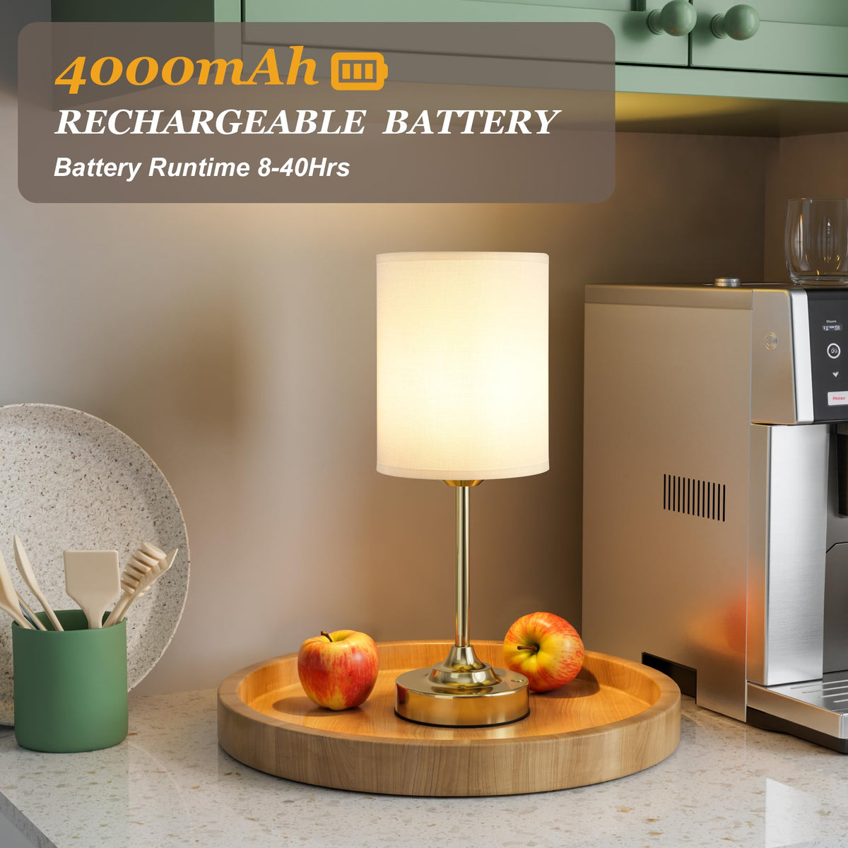Kakanuo G45 LED bulb included for energy-efficient lighting in a compact lamp