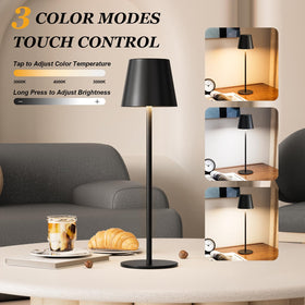 Kakanuo KK2 cordless lamp on dining table creates ambient meal lighting