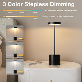 Kakanuo lamp with touch-control base, featuring 3-color temperatures for customization