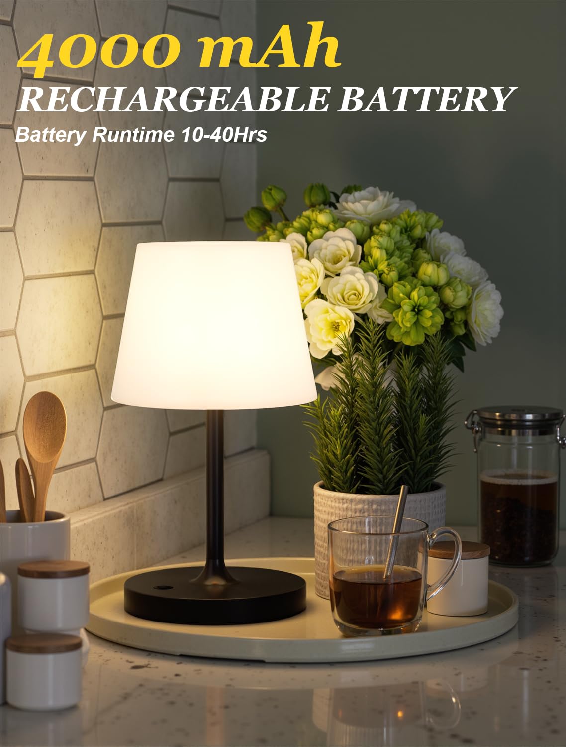 Kakanuo touch-dimmable control lamp offering stepless brightness.