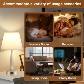 Kakanuo lamp offers soft glow ideal for reading or relaxing.
