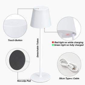 Kakanuo lamp with two-height adjustable stand for versatile placement