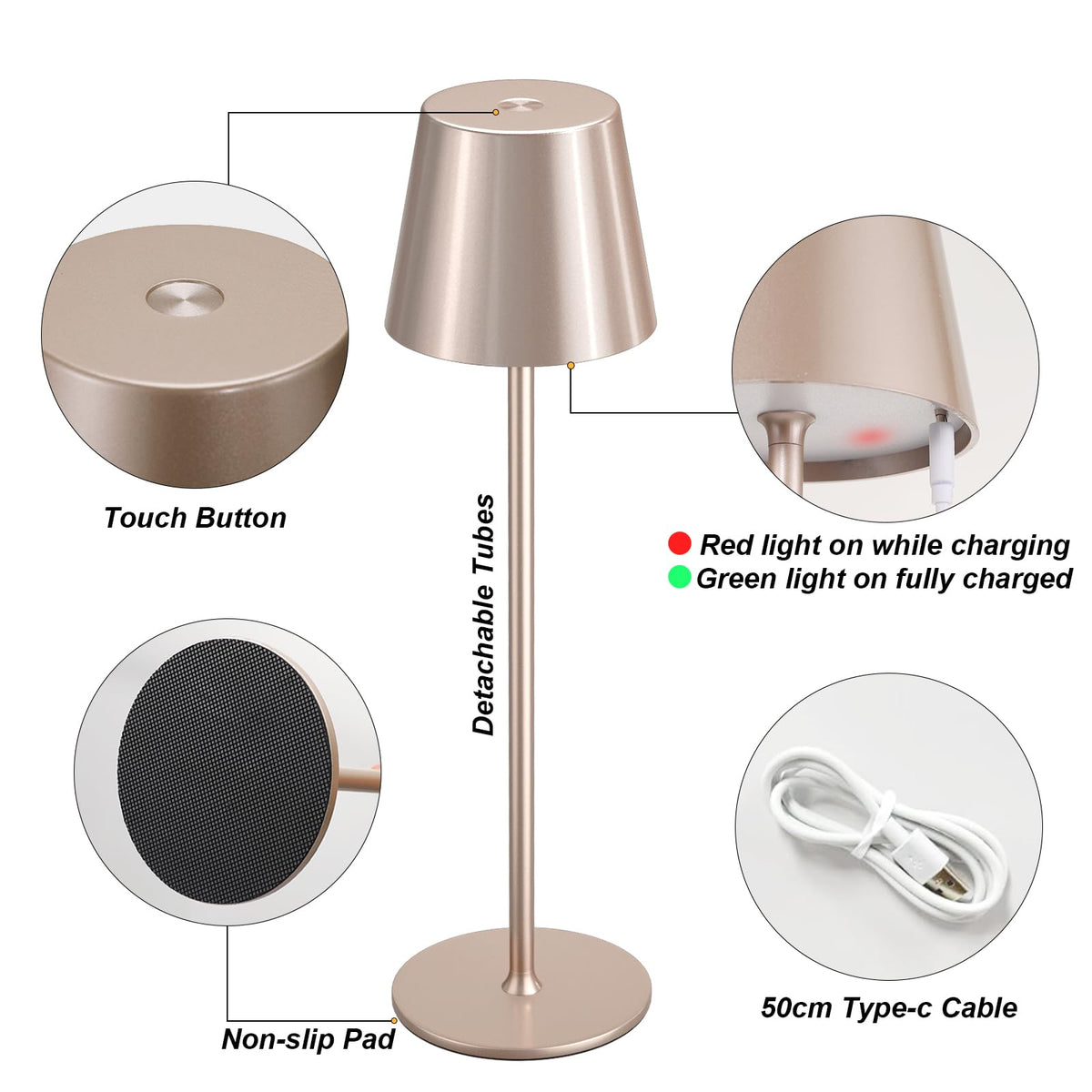 Kakanuo two-height setup for flexible table placement and styling.