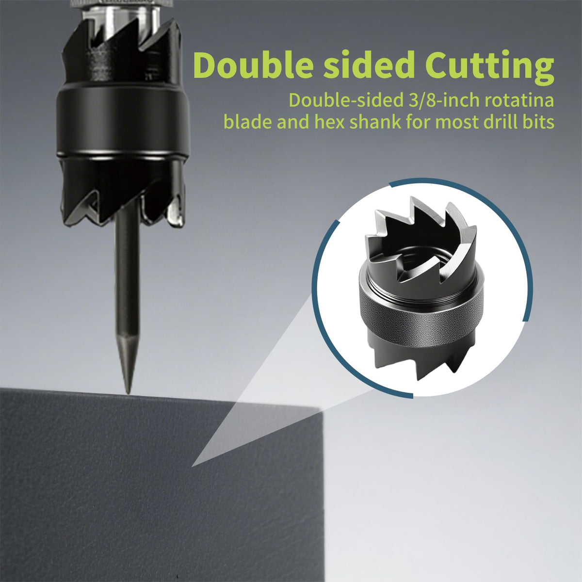 KAKILFOB versatile spot weld cutter for multiple metalworking applications
