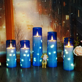 Kakoya battery-operated candles offer stable light for parties and decor