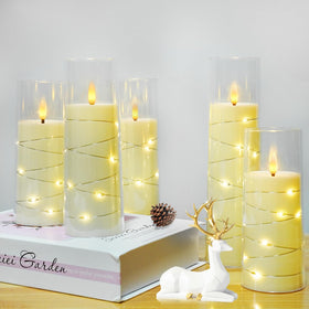 Kakoya candle heights range from 5 to 8 inches for versatile decor