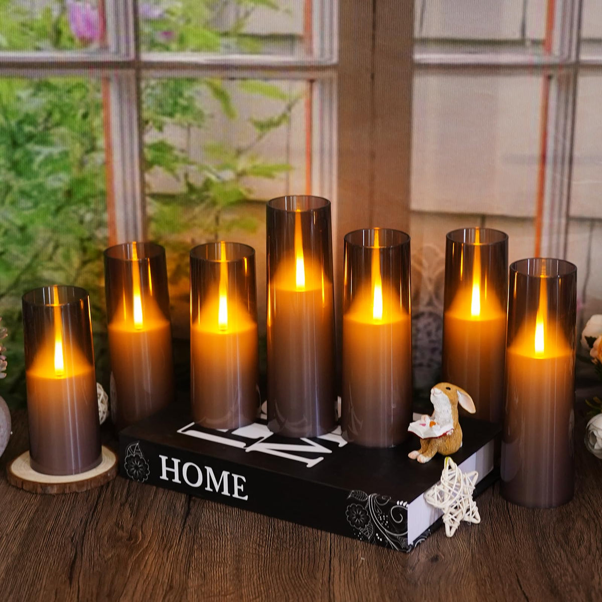 Kakoya candles enhancing home décor for Christmas and parties