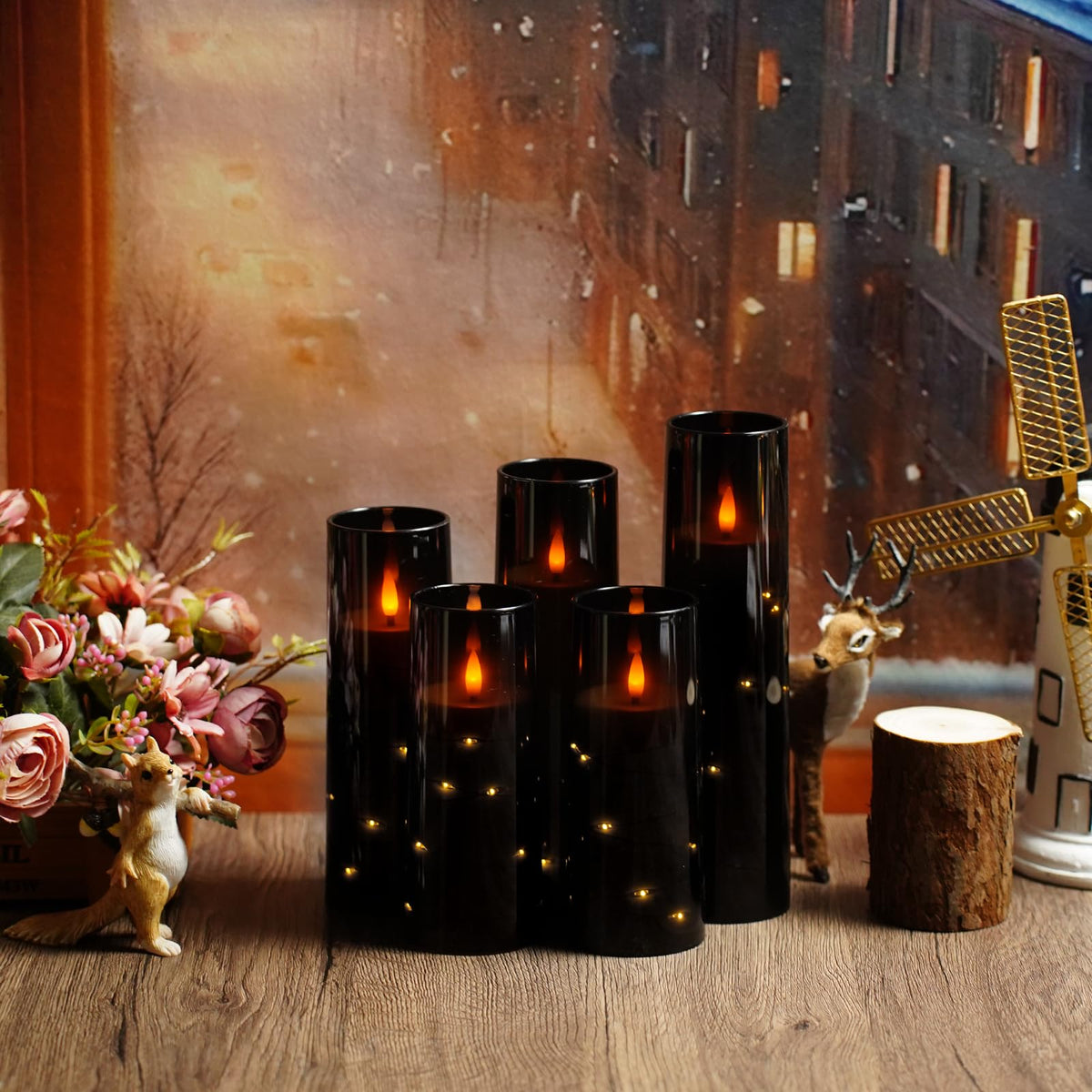 kakoya flameless candles ideal for weddings and intimate evenings