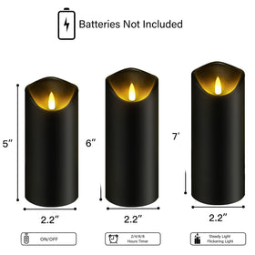 Kakoya battery-operated candles are kid- and pet-safe for peace of mind.