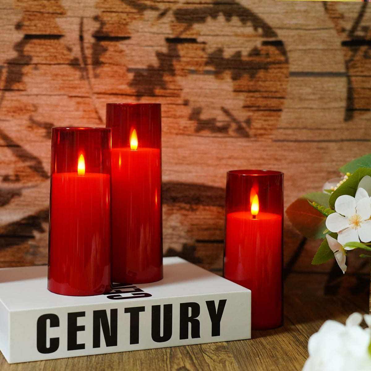 Kakoya warm dining table ambience with flickering candlelight.