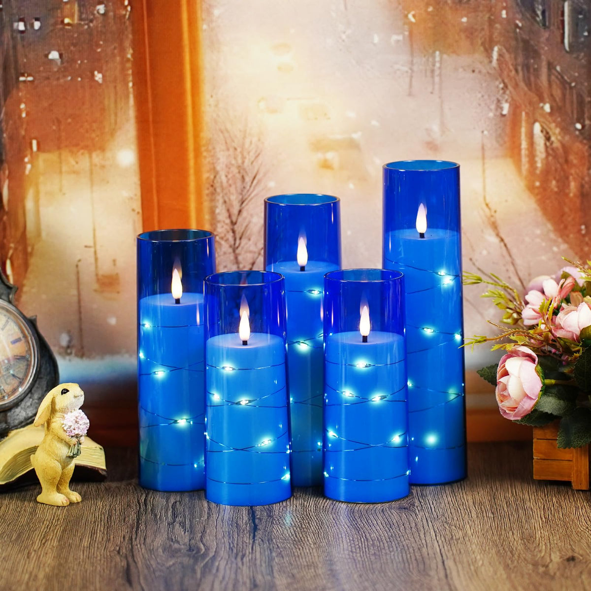 Kakoya wedding ambiance candles deliver romantic glow with safe operation