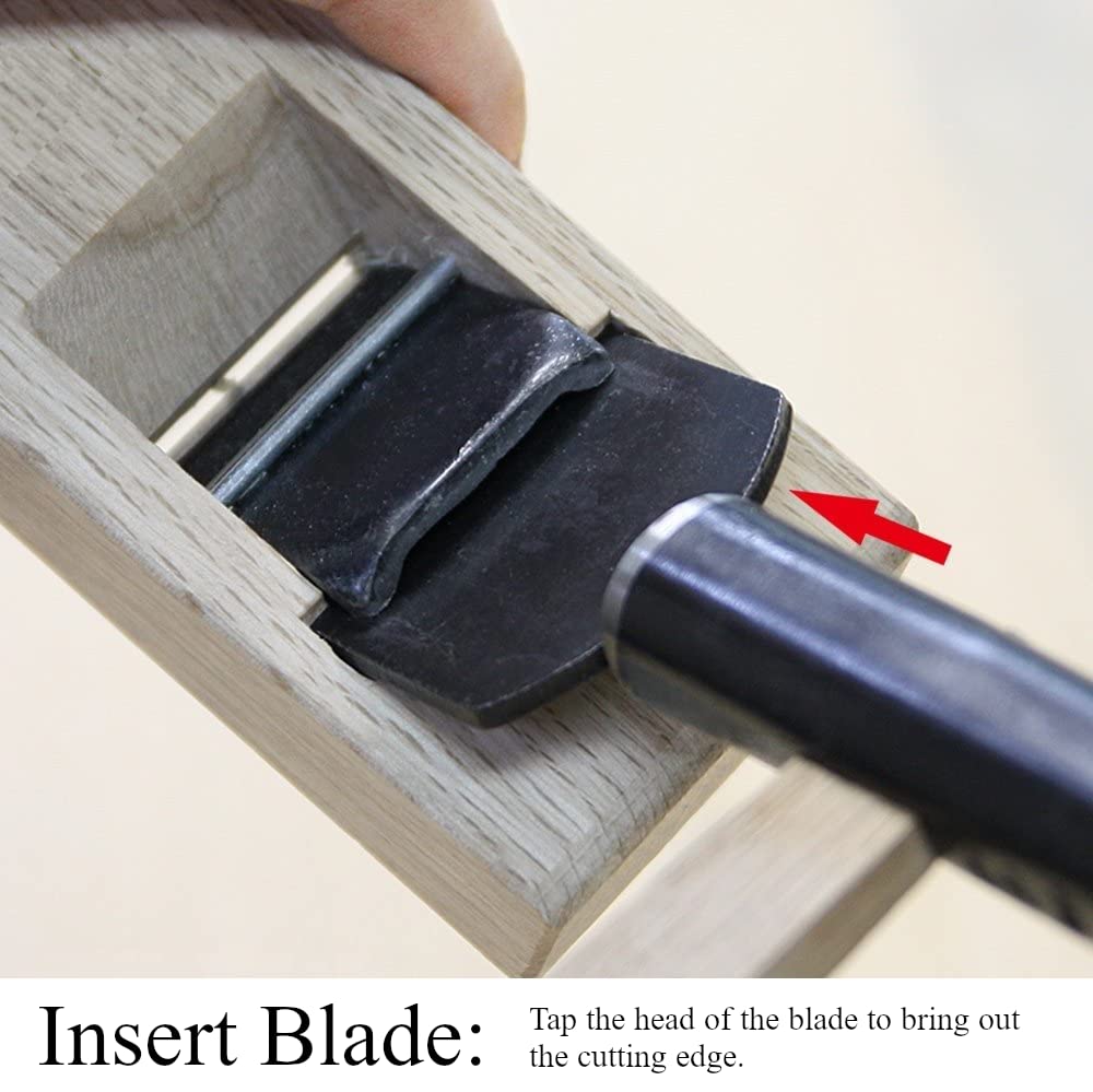 KAKURI Kan­na edge-smoothing action delivers a smooth finish on wood.